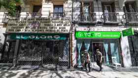 Comercio de Madrid cerrado por la crisis del coronavirus / EP
