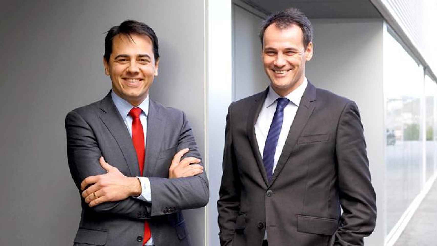 Miguel Ángel Bonachera y Sergi Audivert, los socios fundadores de AB-Biotics / CG