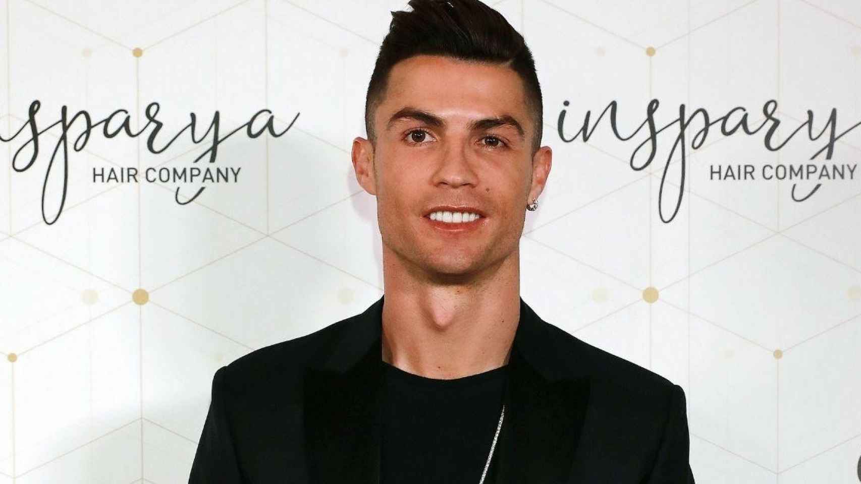 Cristiano Ronaldo en la presentación de Insparya / EP