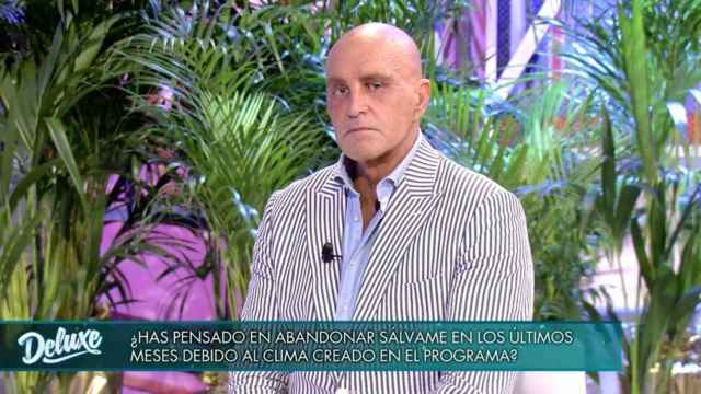 Kiko Matamoros en el 'Deluxe' / MEDIASET