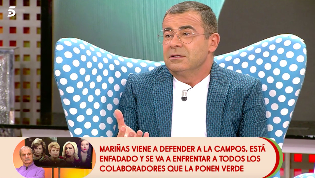 Jorge Javier invita a María Teresa Campos a dejar la televisión / MEDIASET