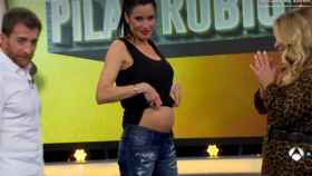 Pilar Rubio luce tripa de embarazada 2
