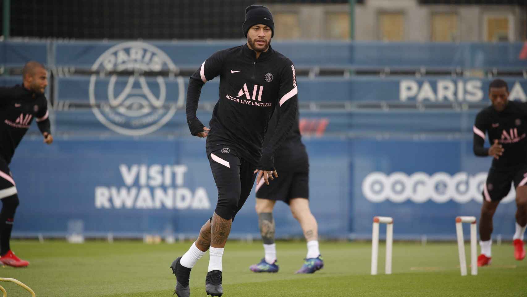 Neymar Junior en un entrenamiento del PSG / PSG