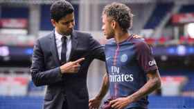 Neymar el día de su presentación como jugador del PSG / EFE