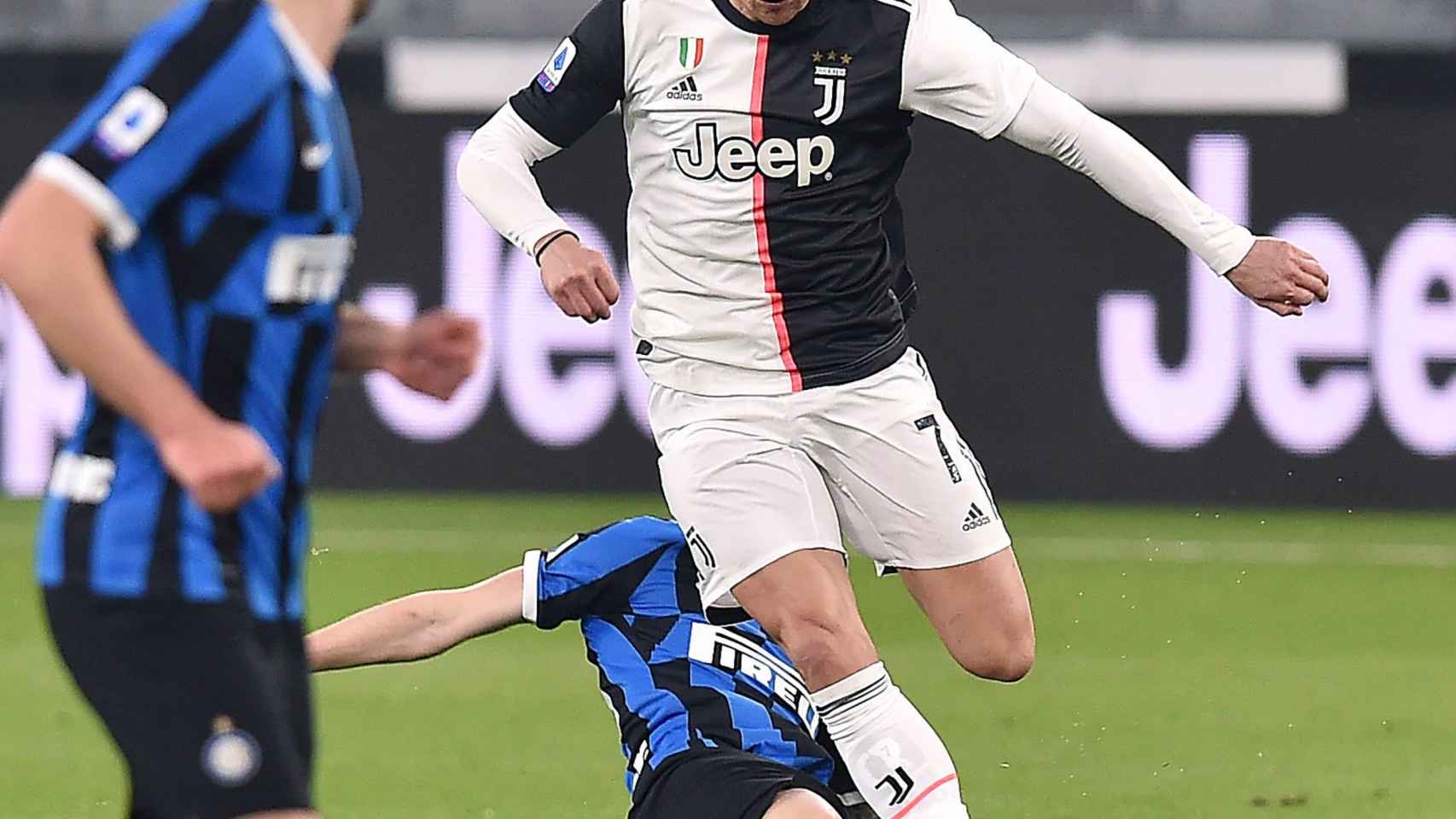 Cristiano Ronaldo en un partido de la Juventus de Turín / EFE