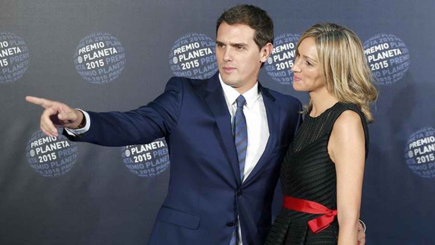 El líder de Ciudadanos, Albert Rivera, presentó a su pareja en la entrega de los Premios Planeta