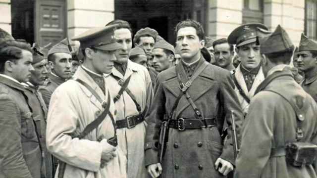 El actor José Baviera como 'Fermín Galán' en la película, sobre un capítulo de la historia de España / ARCHIVO