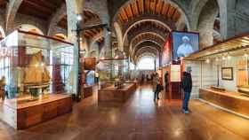 Interior del Museu Marítim de Barcelona / MMB