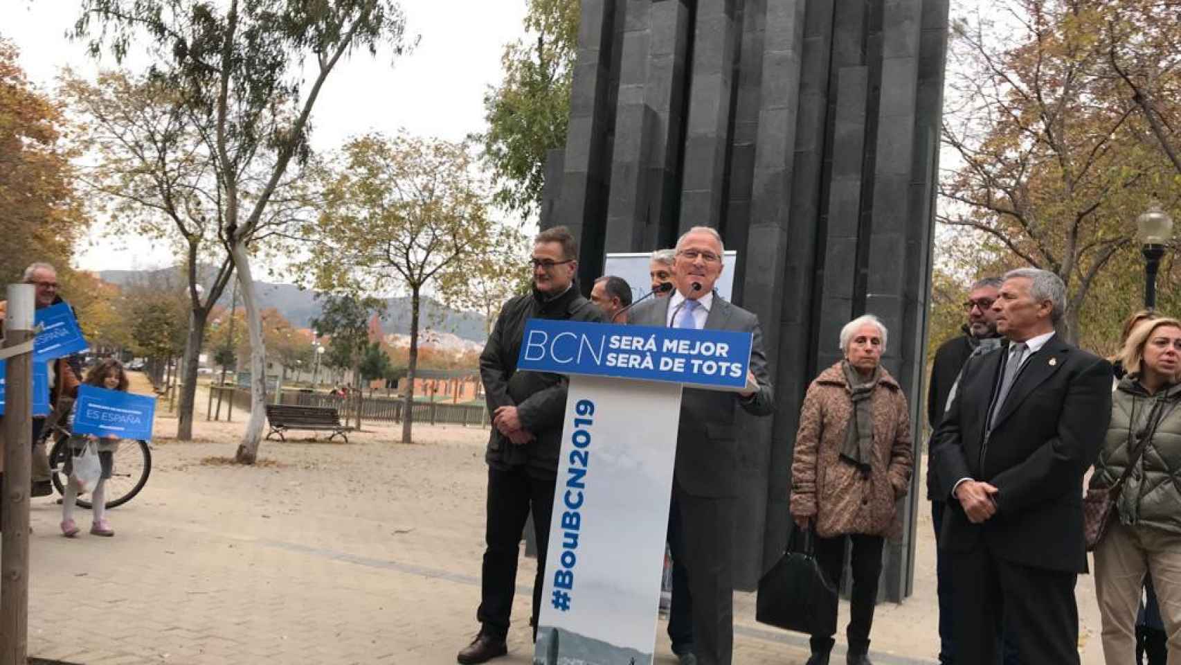 El empresario Josep Bou presenta su candidatura independiente a la alcaldía de Barcelona con el apoyo del PP / CG