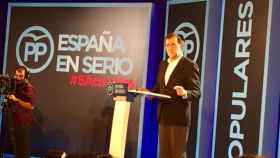 Mariano Rajoy, en la convención del PP celebrada en Barcelona.