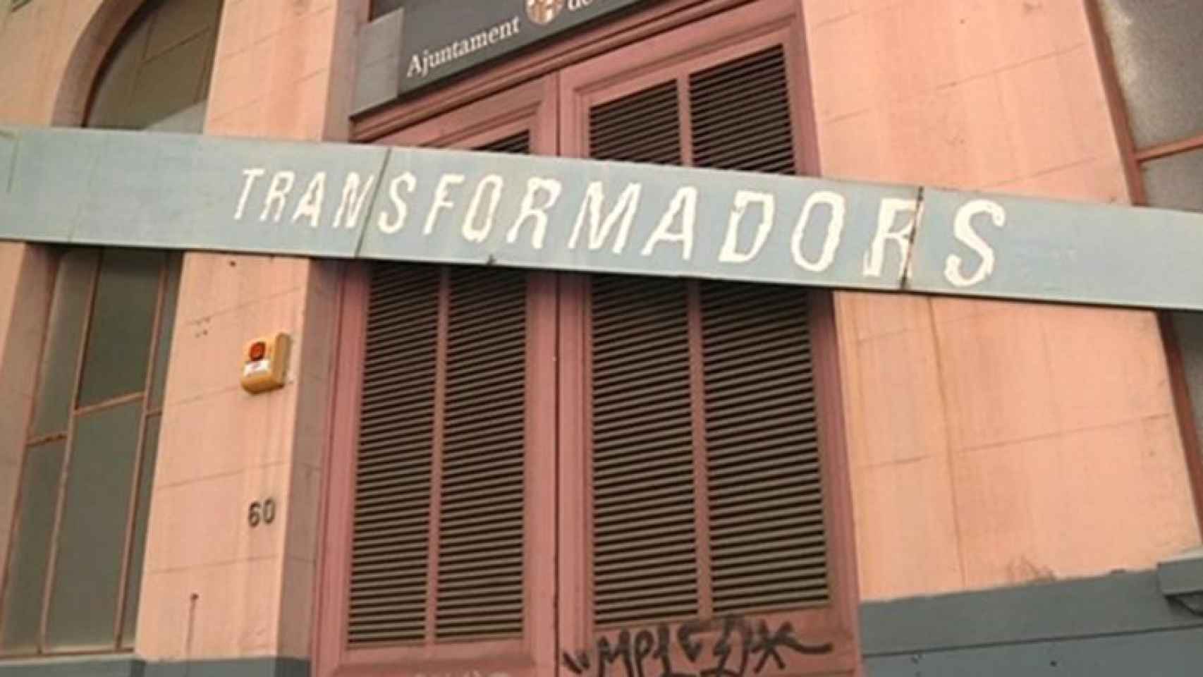 Edificio Transformadors, en la calle Ausias Marc de Barcelona.