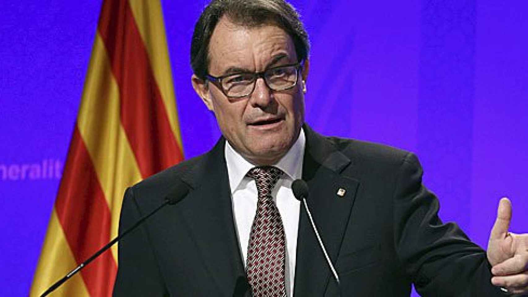 El presidente de la Generalidad, Artur Mas