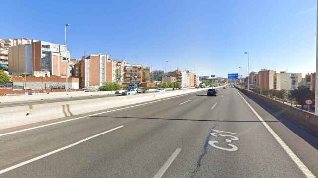 Carretera C-31 a su paso por Badalona (Barcelona) / GOOGLE STREET VIEW