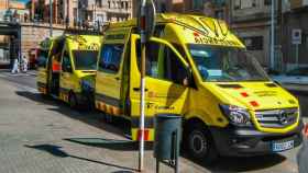 Ambulancias del Sistema de Emergencias Médicas (SEM) de Cataluña, en una imagen de archivo / CG