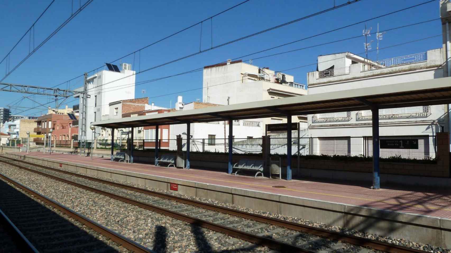 La estación de tren de l'Ampolla / WIKILOC