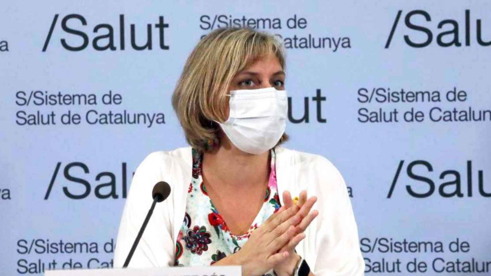 La consejera de Salud de la Generalitat de Cataluña, Alba Vergés / EFE