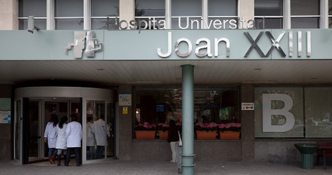 Imagen de la entrada al Hospital Joan XXIII de Tarragona / CG