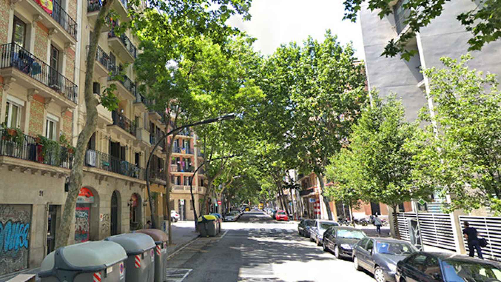 Calle Vilà i Vilà, en Poble-sec, Barcelona