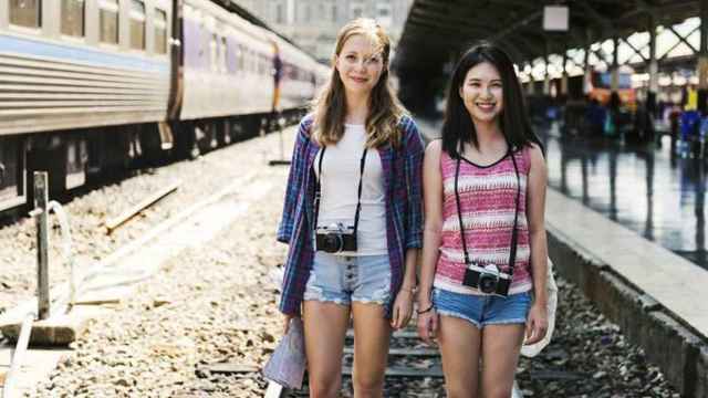 Jóvenes turistas de DiscoverEU / EUROPE YOUTH
