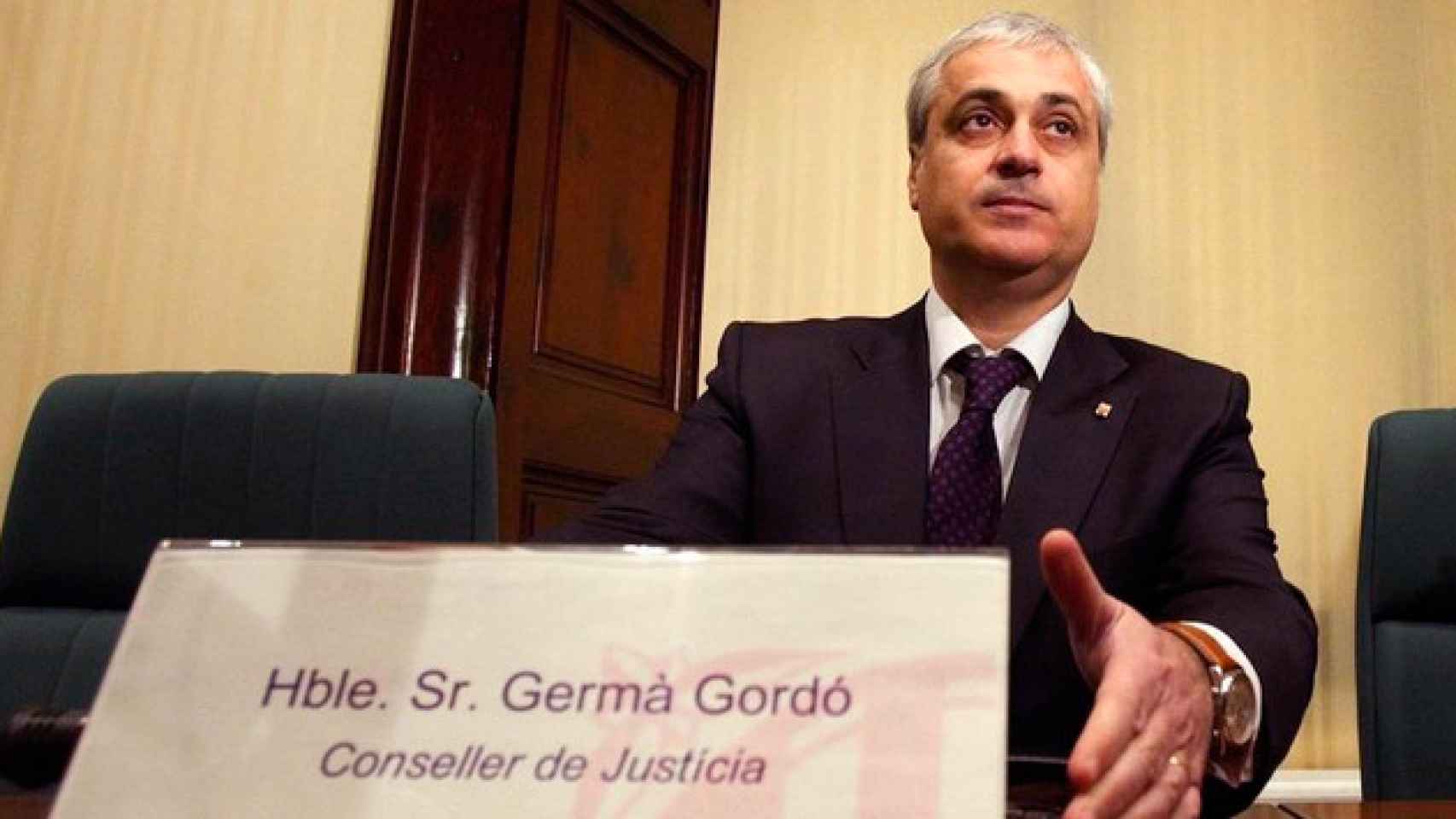 Germà Gordó, el exconsejero de Justicia de la Generalitat / CG