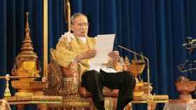 El rey de Tailandia, Bhumibol Adulyadej.