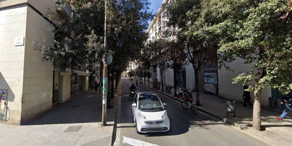 La calle Maria Aurèlia Capmany, de Barcelona / GOOGLE
