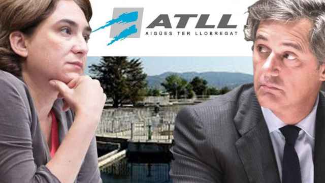 Ada Colau y José Manuel Entrecanales tienen posiciones diferentes en la 'guerra del agua' de ATLL que pueden afectar a la firma cotizada.