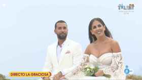Omar Sánchez y Anabel Pantoja en su boda / MEDIASET