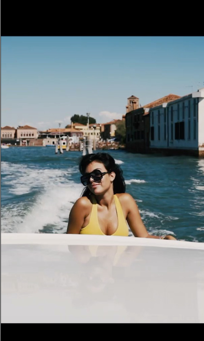Georgina Rodríguez da un paseo por Venecia