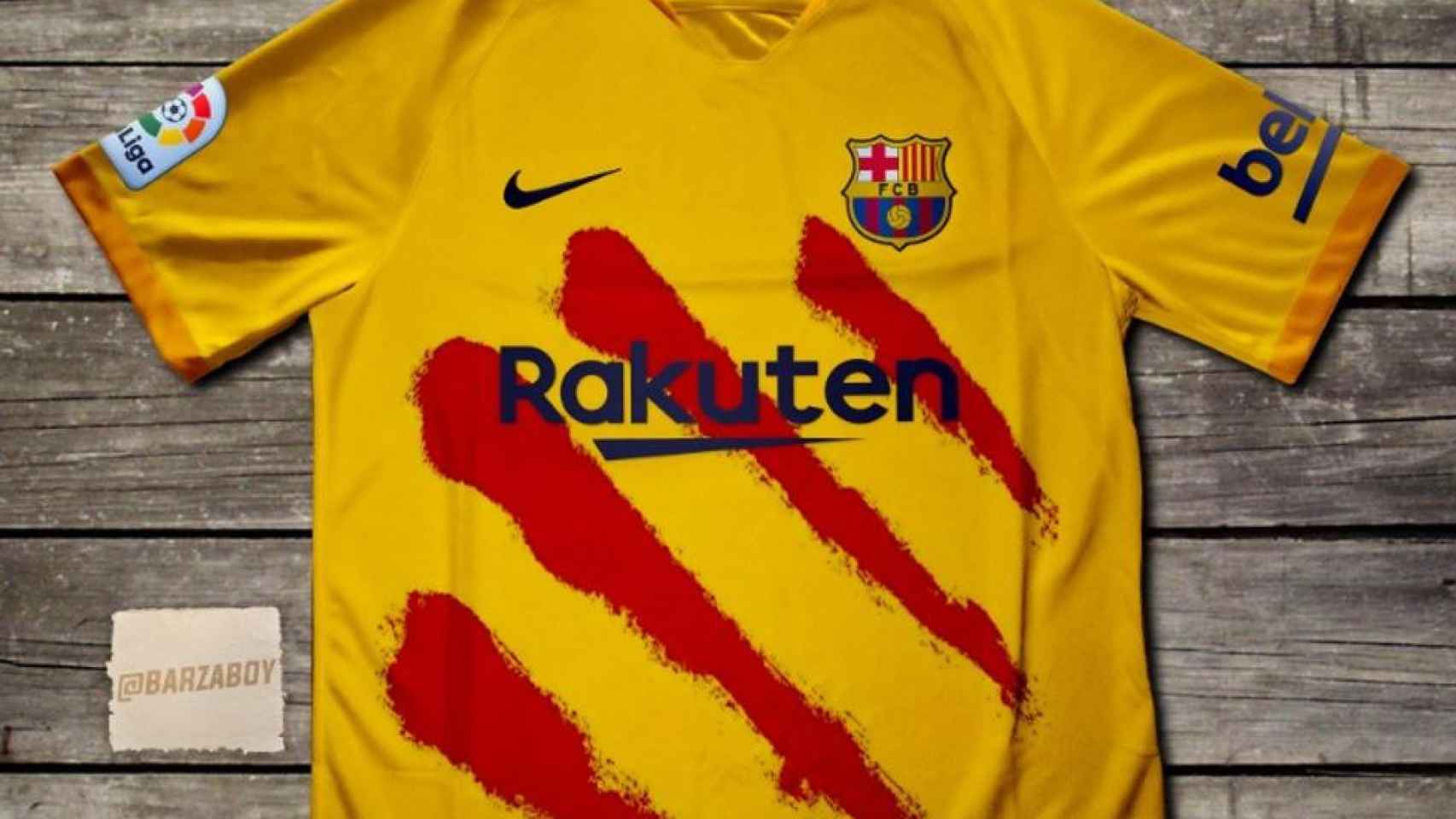 Filtración de la nueva cuarta equipación del Barça | Instagram @Barzaboy