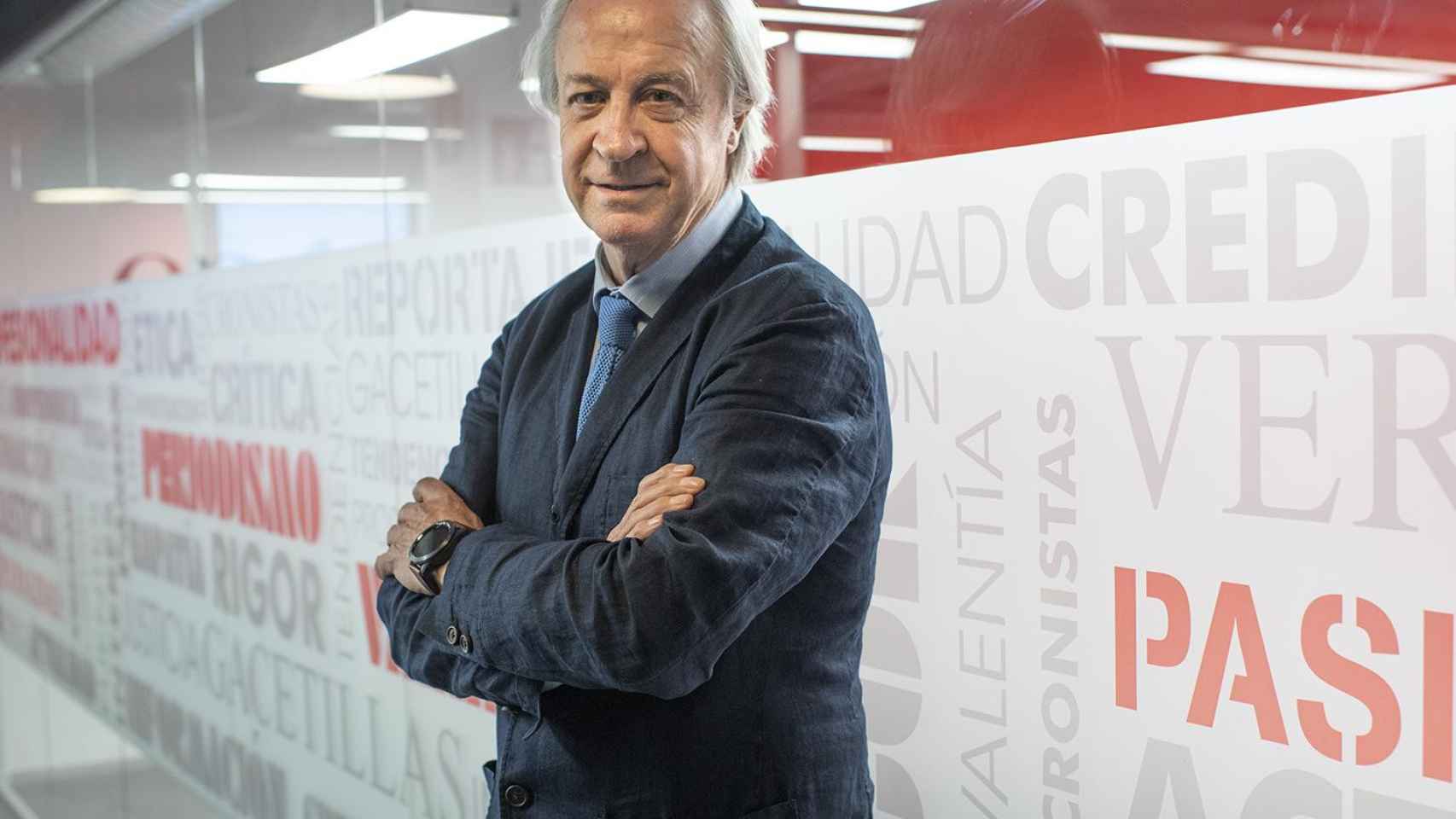 Carles Tusquets, candidato a la Cámara de Comercio de Barcelona / LENA PRIETO