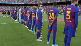 Los jugadores del Barça en el Trofeo Joan Gamper / FC Barcelona