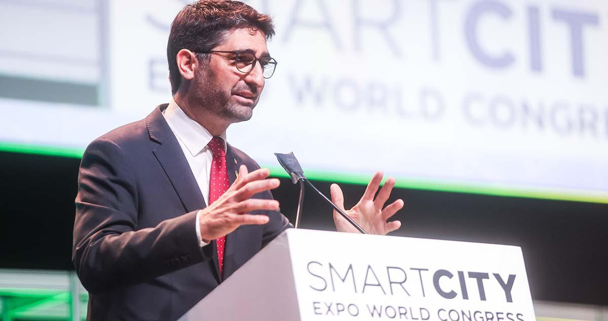 El vicepresidente de Políticas Digitales y Territorio Jordi Puigneró en la Smart City Expo World Congress / GENCAT