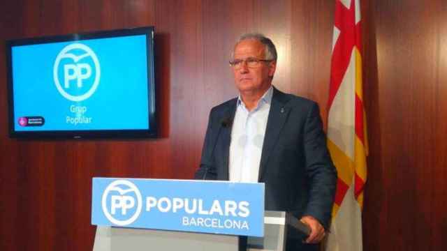 Josep Bou, lider del PP municipal en Barcelona / EUROPA PRESS