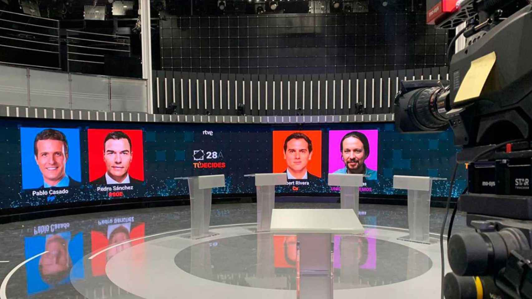 El PP denuncia ante la Junta Electoral el reparto de turnos del debate en TVE