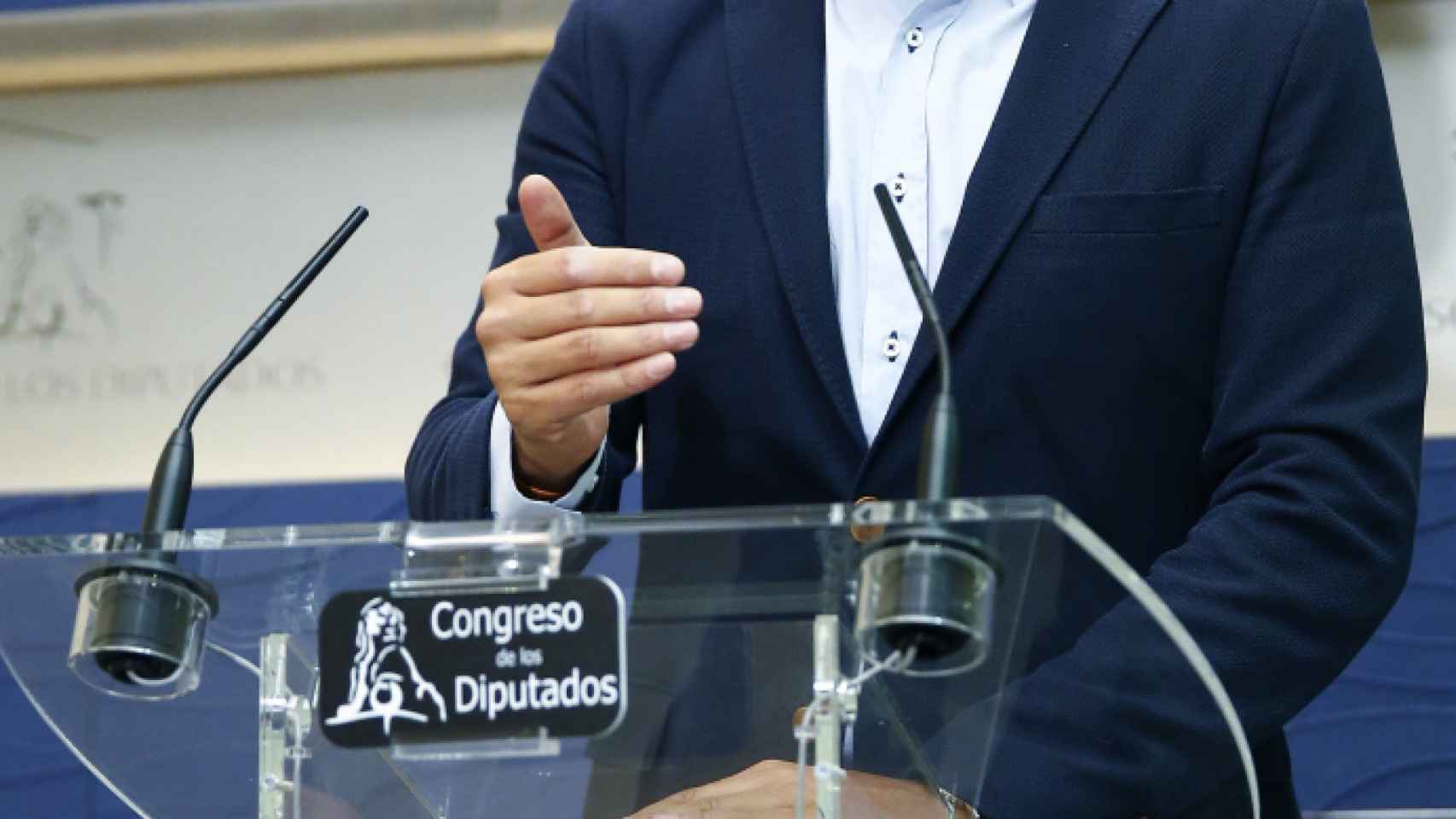 Albert Rivera, presidente de Ciudadanos, en el Congreso de los Diputados / EFE