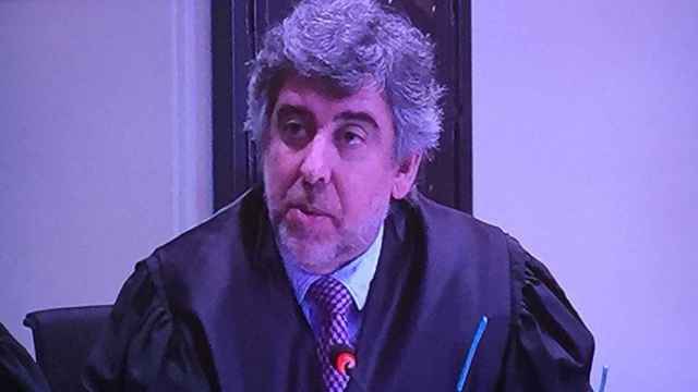 Jordi Pina, abogado de Irene Rigau, durante el juicio por el 9N / CG