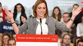 La ex ministra de defensa y dirigente del PSOE Carme Chacón
