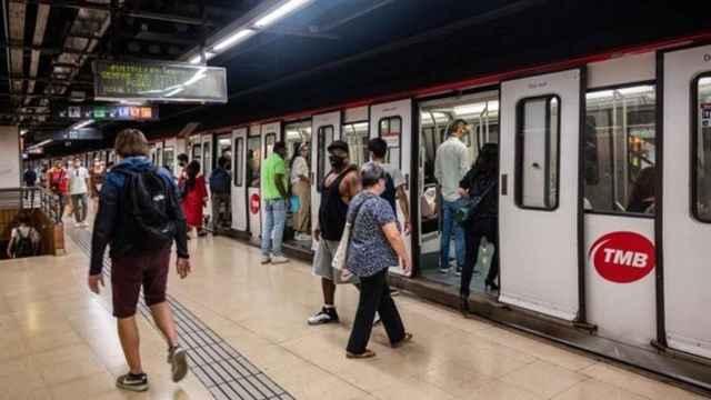 El metro de Barcelona en una imagen de archivo / TMB