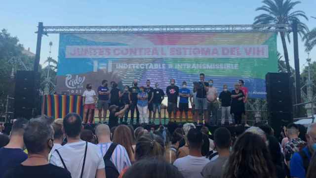 El escenario del Pride de Barcelona de 2021 / JSC