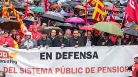 Manifestacion por la pensión digna en Cataluña / EFE