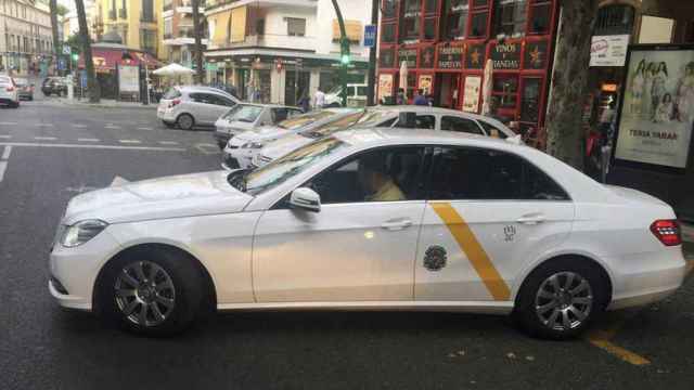 Una parada de taxis en Sevilla / EFE