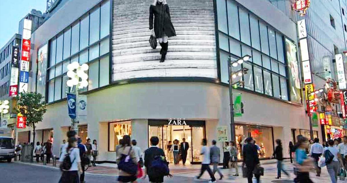 Imagen de una tienda de Zara en una ciudad china / CG