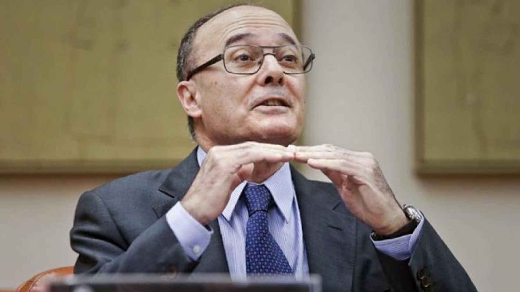 Luis María Linde, gobernador del Banco de España.