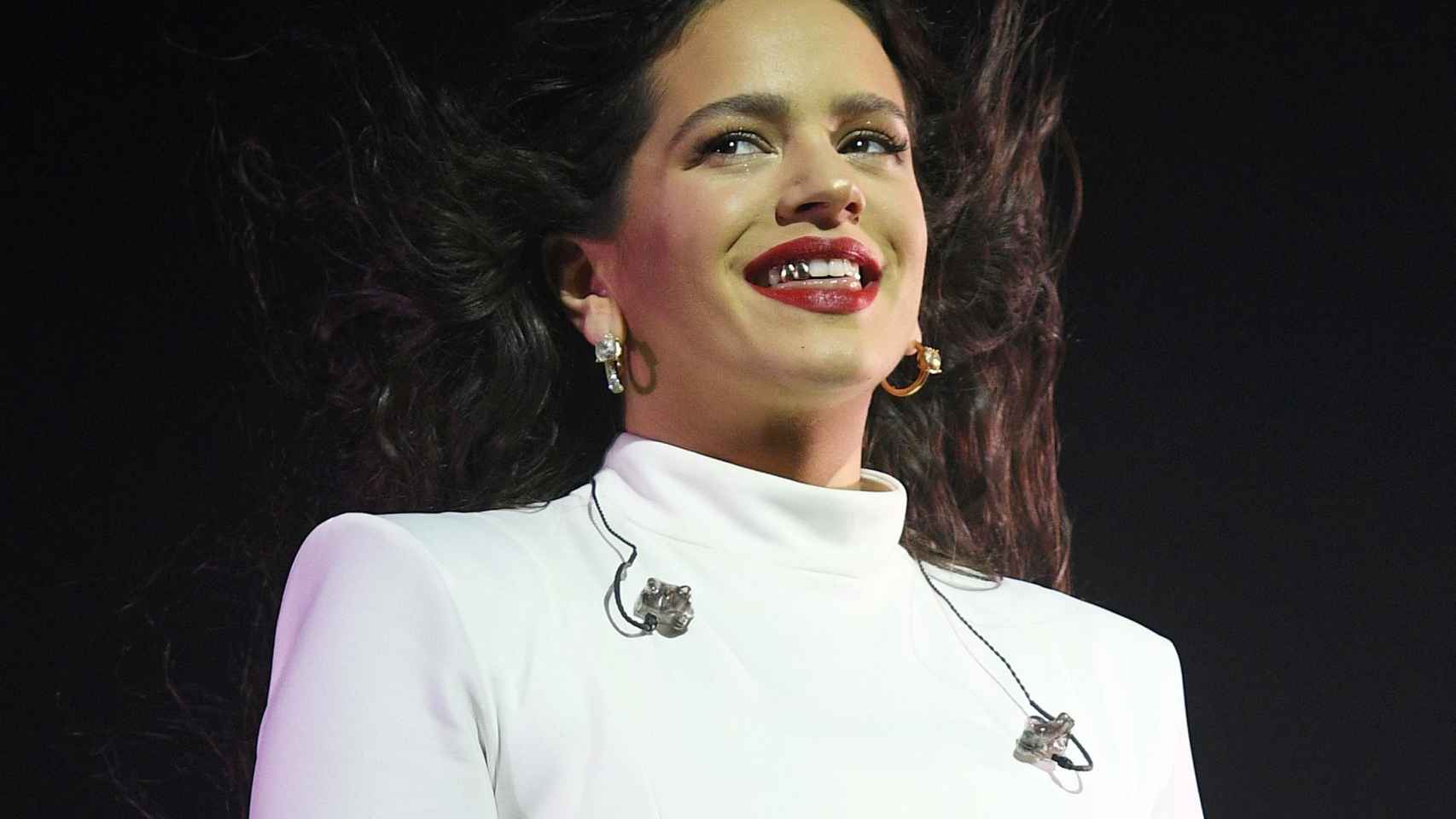 Imagen de Rosalía durante un concierto en Madrid / EP