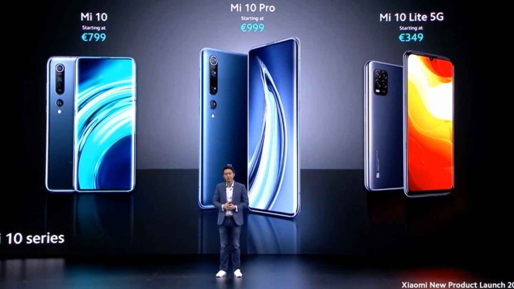 La nueva serie Xiaomi Mi 10 compuesta por tres teléfonos 5G / CG