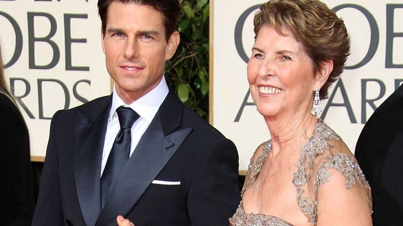 Tom Cruise junto a su madre Mary Lee South