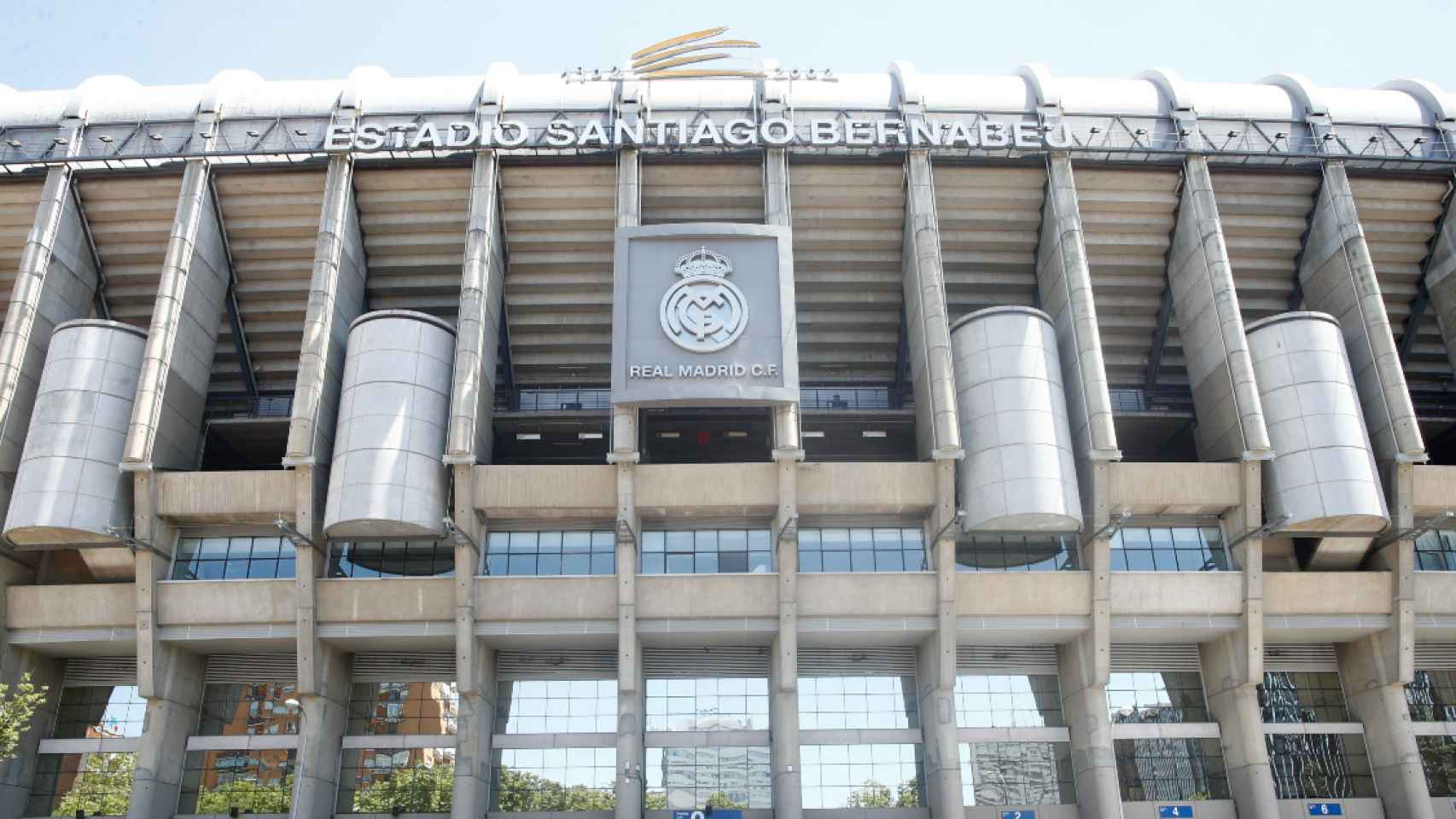 Fachada del estadio Santiago Bernabéu /EP