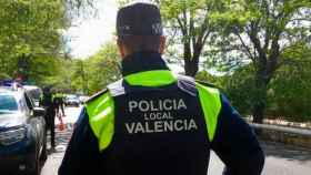 Un agente de la policía local de Valencia / @policialocalvlc