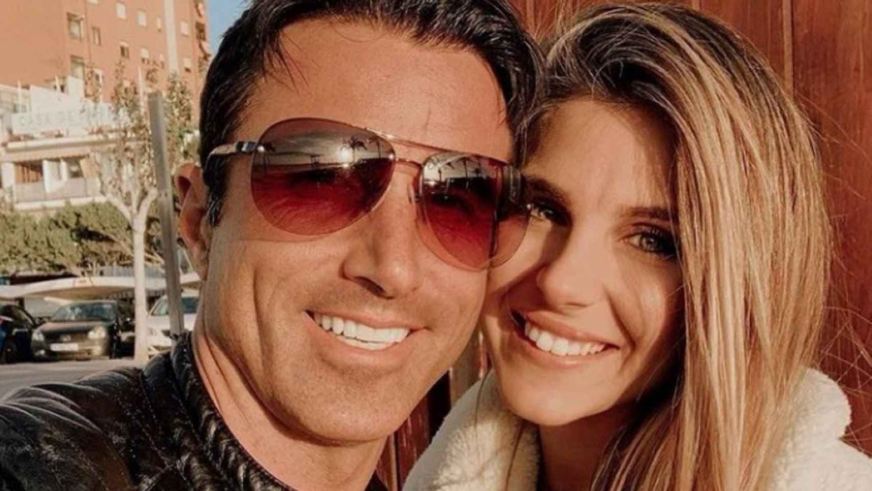 Hugo Sierra e Ivana Icardi sonríen en un 'selfie' subido a Instagram / EP